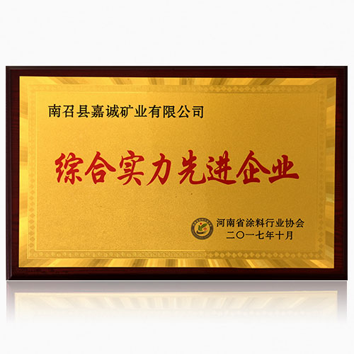 综合实力先进企业